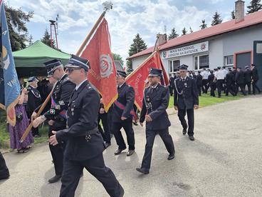 W Opojowicach, w gminie Czarnożyły, świętowali Dzień Strażaka